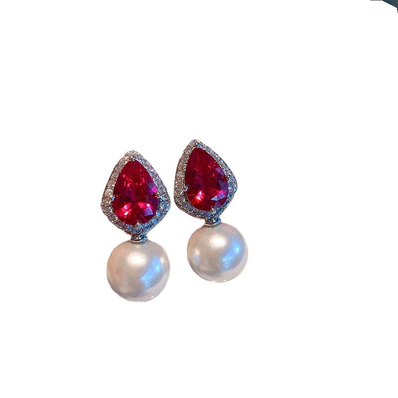 Elegant White Pearl Jewelry Set for Women – Fashion Necklace & Earrings